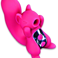 SQUIRREL / ARDILLA SUCCIONADOR Y VIBRADOR DISCRETO RECARGABLE PARA CLÍTORIS - tienda en línea