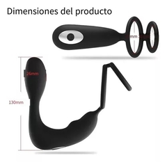 ANILLO VIBRADOR ESTIMULADOR DE PROSTATA USB RECARGABLE S830-AF1068 en internet