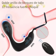 ANILLO VIBRADOR ESTIMULADOR DE PROSTATA USB RECARGABLE S830-AF1068 - tienda en línea