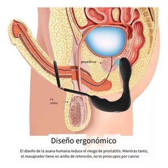 Imagen de ANILLO VIBRADOR ESTIMULADOR DE PROSTATA USB RECARGABLE S830-AF1068