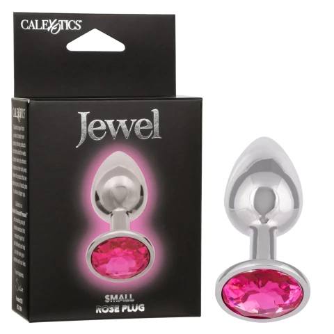 JOYA ANAL PEQUEÑA CON PIEDRA COLOR ROSA SE-0438-05-3