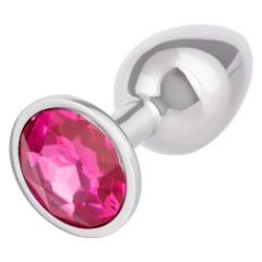 JOYA ANAL PEQUEÑA CON PIEDRA COLOR ROSA SE-0438-05-3 - En Lou Boutique sexshop