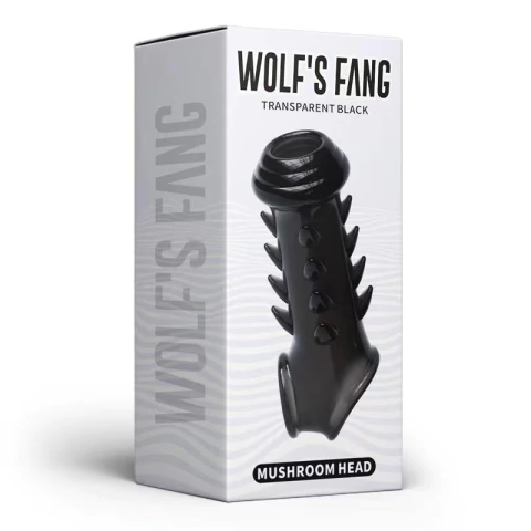 WOLFS MUSHROOM BLACK FUNDA PARA PENE SN-091