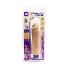ST-083 INJOY – VIBRADOR PLAYSURE – TOMEERY 20 CM – FLESH - comprar en línea