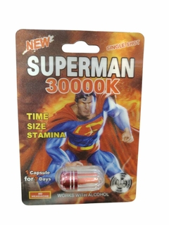 SUPERMAN PASTILLA VIGORIZANTE 30000K 1000MG