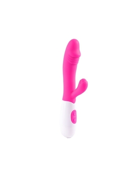 VIBRADOR MULTIORGASMICO SUPER MUTE RECARGABLE 18.5 CM 30 VIBRACIONES - comprar en línea