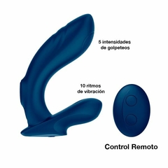 TOC TOC VIBRADOR ANAL Y VAGINAL - En Lou Boutique sexshop