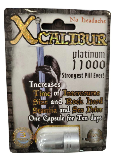 PASTILLA XCALIBUR PLATINUM 11000