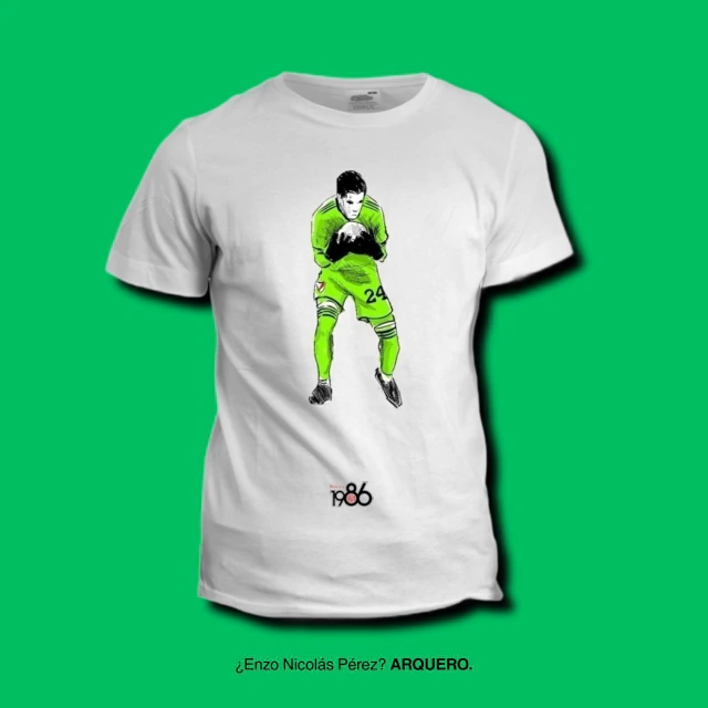 Remera ENZO ARQUERO - Edición Limitada