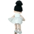 Imagem do Boneca Pano Bailarina Roupa Branca 40 Cm Fofinha Altura