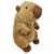 Capivara Pelúcia Marrom 30 Cm Altura Fofinha Sentada