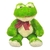 Sapo De Pelúcia Verde 30 Cm Sentado Com Fofinho Gravata