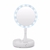 Espelho De Luz Led Dobravel Aumenta 10x Maquiagem Dupla Face