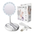 Espelho De Luz Led Dobravel Aumenta 10x Maquiagem Dupla Face - comprar online
