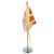 Mini Bandeira Mesa Macedônia Norte 8cm X 5,5cm E Mastro 15cm - comprar online