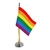 Bandeira de Mesa Glbt Orgulho Gay 15 cm