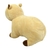 Capivara Pelúcia Creme 22 Cm Comprimento Macia E Fofinha na internet