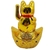 Maneki Neko Gato Da Sorte Dourado Barco 10 Cm Pilha Aaa - comprar online