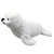 Foca Pelúcia Branca Com 30 Cm Comprimento - comprar online