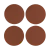 Set de 4 Posavasos Circular - comprar online