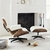 Sillón Miller Eames Lounge Importado