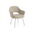 Sillón Saarinen Executive Base Metálica - comprar online