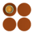 Set de 4 Posavasos Circular - tienda online