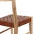 Silla Gaiman Petiribi Asiento cuero trenzado