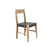 Silla Gaiman Petiribi Asiento cuero trenzado