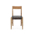 Silla Gaiman Petiribi Asiento cuero trenzado - comprar online
