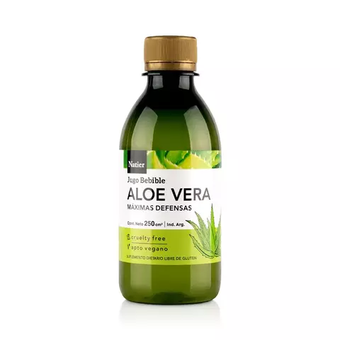 Jugo de Aloe Vera 100% Natural x 250 cc. Natier - comprar online