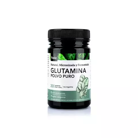 Glutamina Natural Fermentada en Polvo x 200gs Natier - comprar online