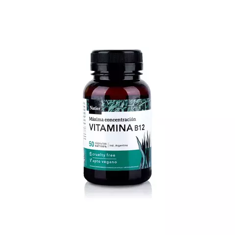 Vitamina B12 x 50 cápsulas Natier - comprar online