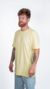 Remera Spy Limited Cuadrado Light Yellow