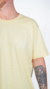 Remera Spy Limited Cuadrado Light Yellow en internet