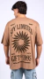 Remera Spy Limited Gift Oversize Brown en internet
