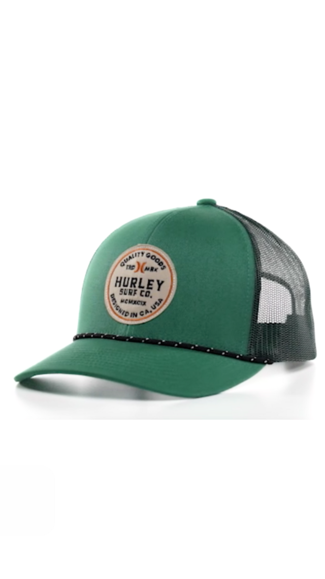 Gorra Trucker Hurley Jetties Silver Pine thumbnail 2