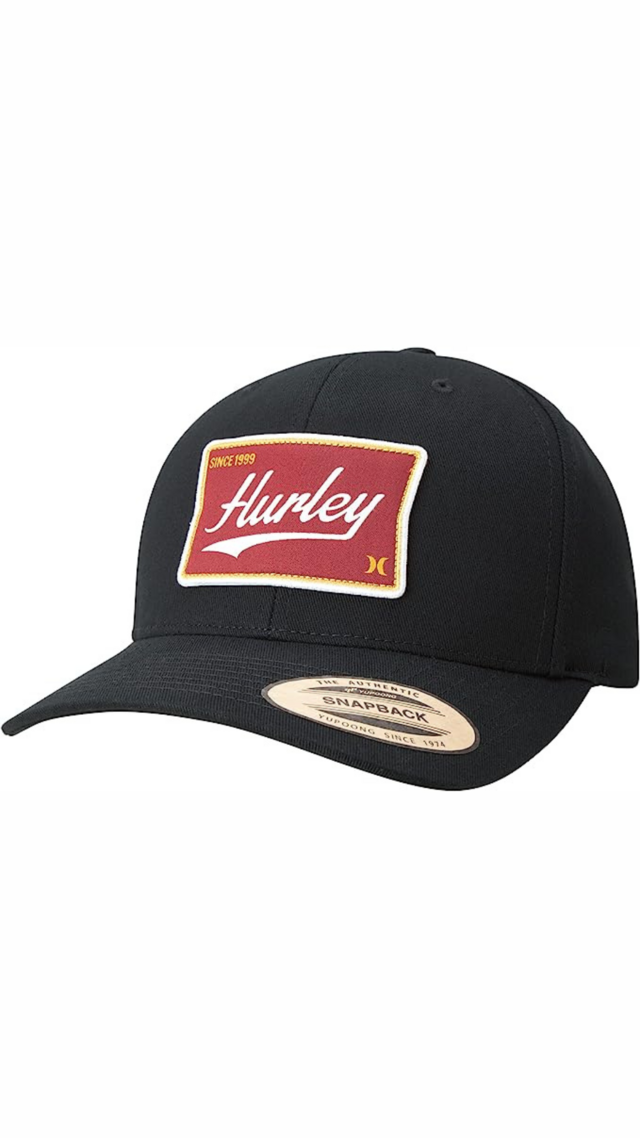 Gorra Snapback Hurley Casper Light Black thumbnail 2
