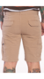 Bermuda Volcom Cargo Solid 18 Pulg Beige - comprar online