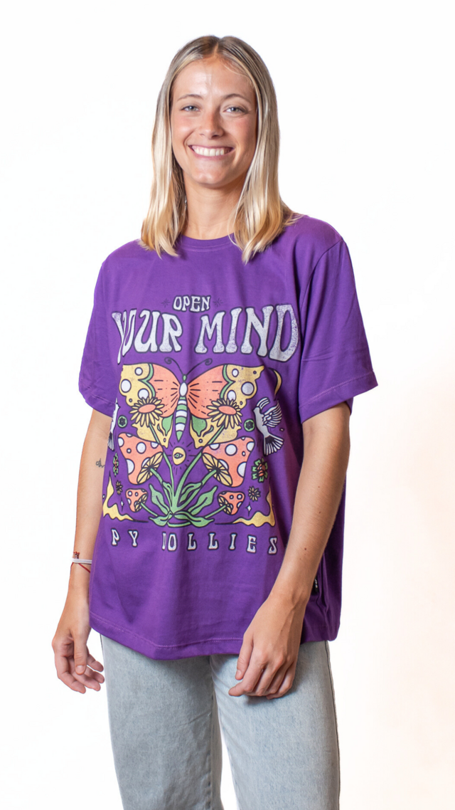 Remera Spy Dollies Lula Oversize Purple thumbnail 2