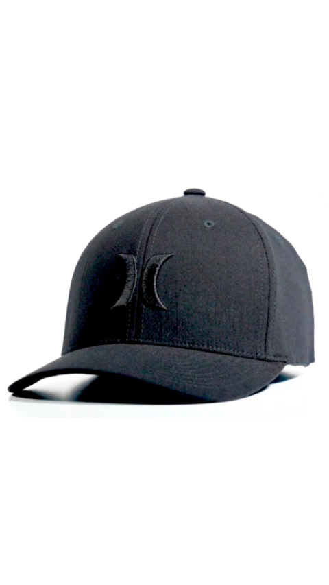 Gorra Hurley New Icon Textures Black/Black