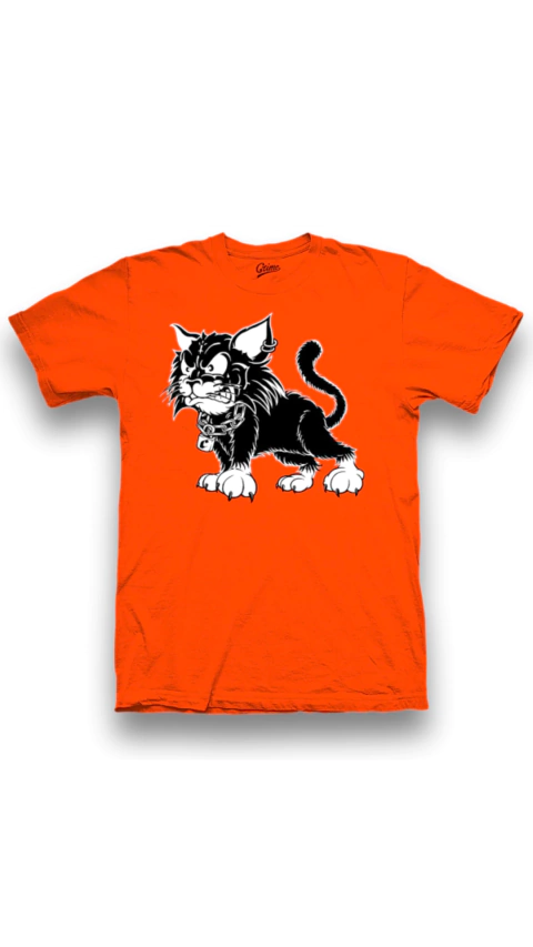 Remera Crime Bandido Orange