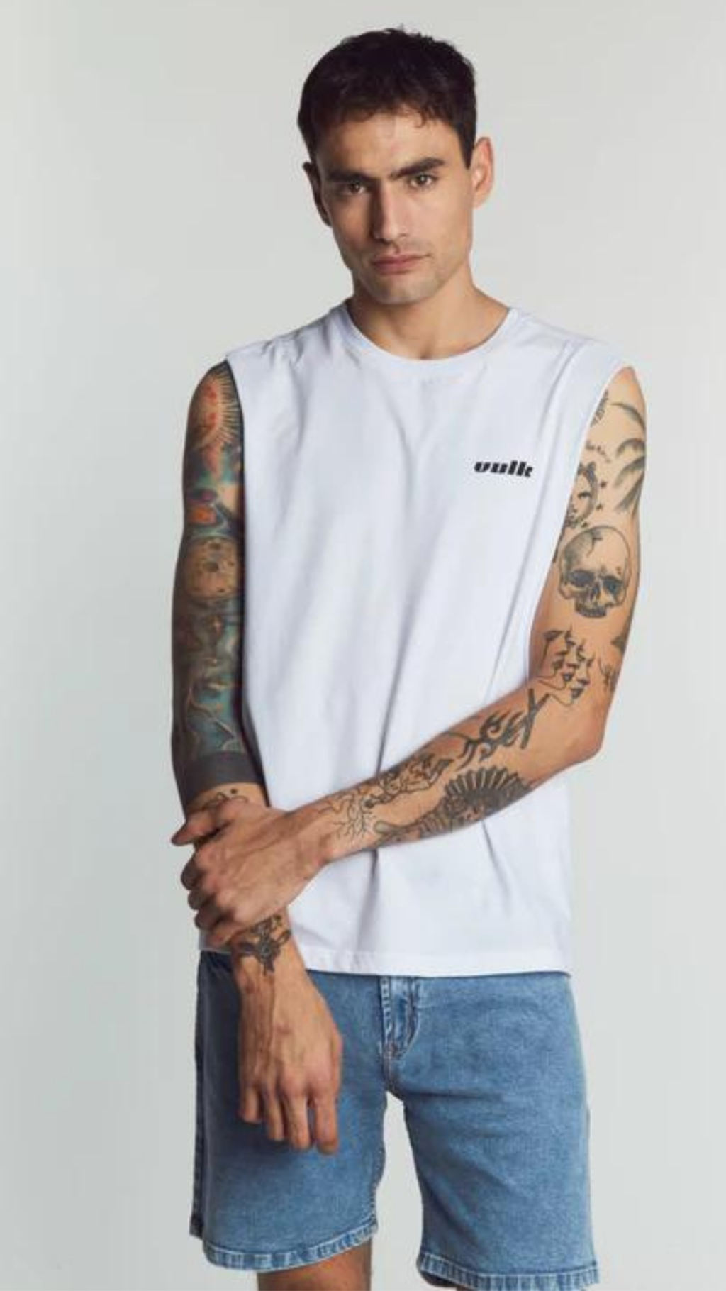 Musculosa Vulk Must Muscle White thumbnail 3