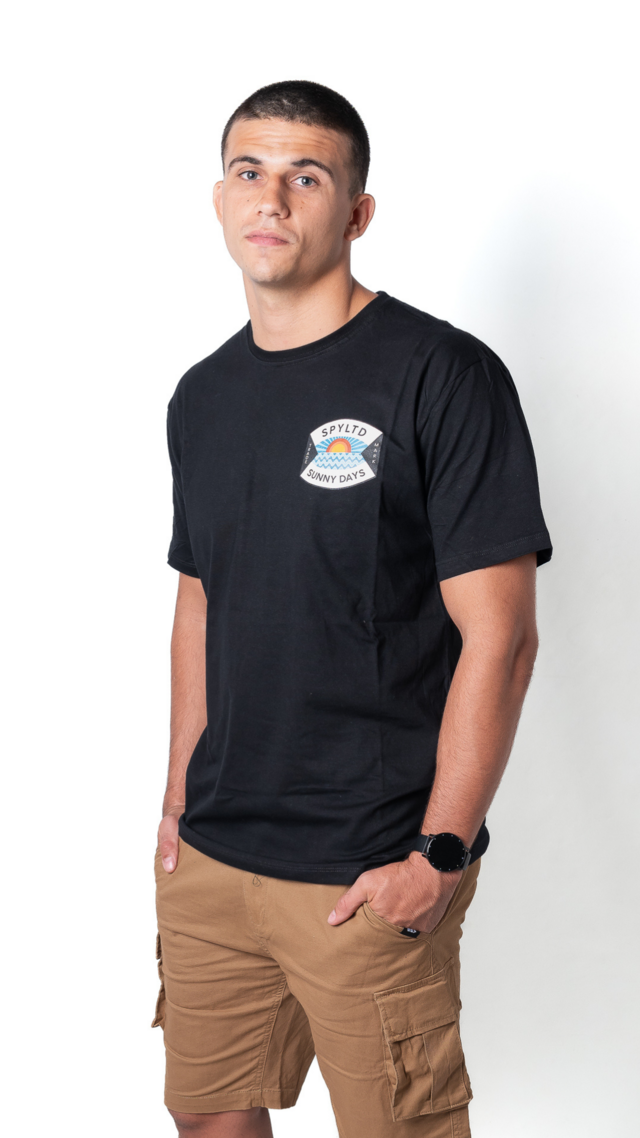 Remera Spy Limited Sunny Black thumbnail 2