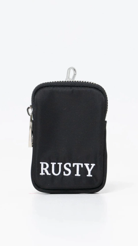 Monedero Rusty Marathon Nylon Coin Pouch Black