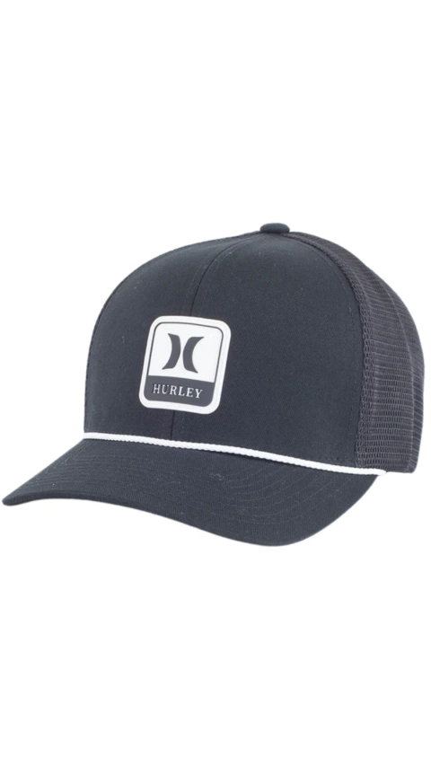 Gorra Hurley Tasman Trucker Black