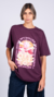 Remera Spy Dollies Carlota Oversize Purple