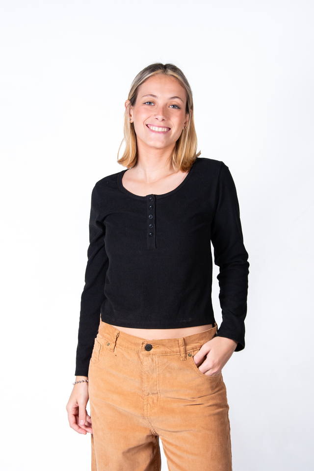 Remera Spy Dollies Helena Morley Black thumbnail 2