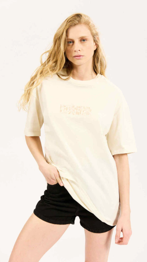 Remera Billabong Ray Over Off White