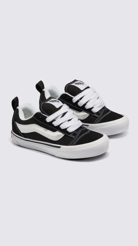 Zapatillas Vans Knu Skool Kids Black/White